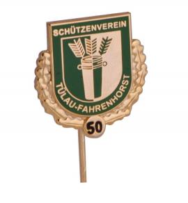 Anstecknadel Hartemaille Tuelau
