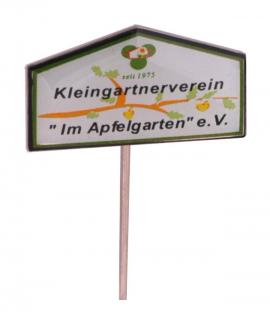 Anstecknadel Offsetdruck Kleingartenverein