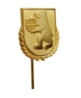 Anstecknadel Sandgestrahlt Baer