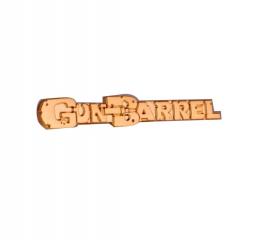 Anstecknadel Sandgestrahlt Gun