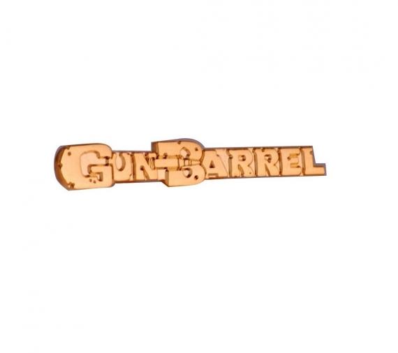 Anstecknadel Sandgestrahlt Gun