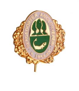 Anstecknadel Softemaille Bergedorfer gold