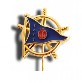 Anstecknadel Softemaille SCFS