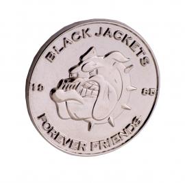 Pins Reliefprägung Black Jackets