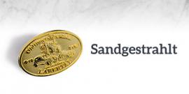 Sandgestrahlte Pins