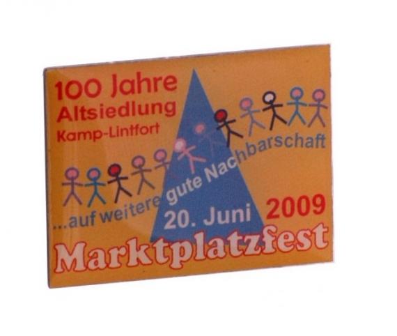 Pins Offsetdruck Marktplatzfest