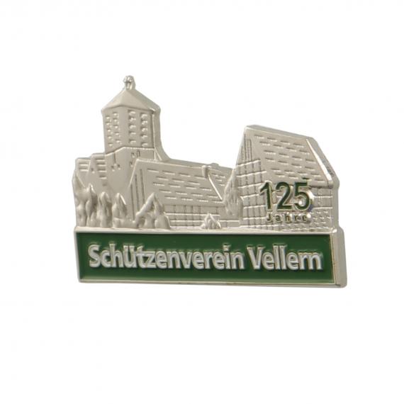 Pins 3D Relief geprägt Vellern